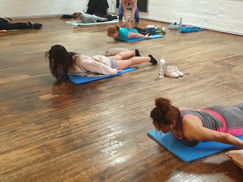 Another great Pilates session!!